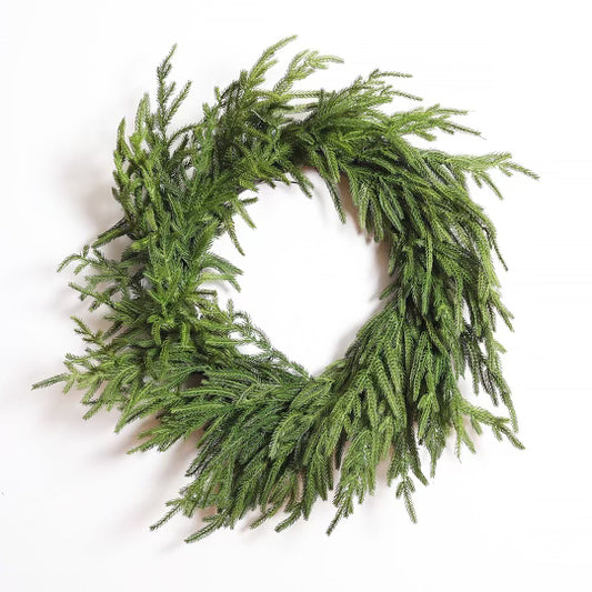 Real Touch Norfolk Pine Wreath